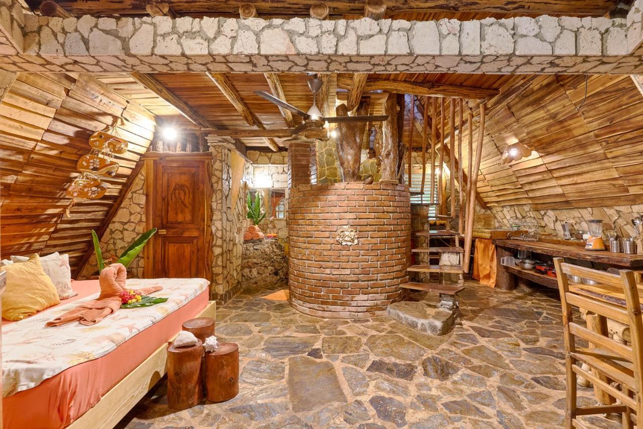 Chalet Tropical Hotel & Restaurant-Pizzeria Las Galeras Eksteriør bilde