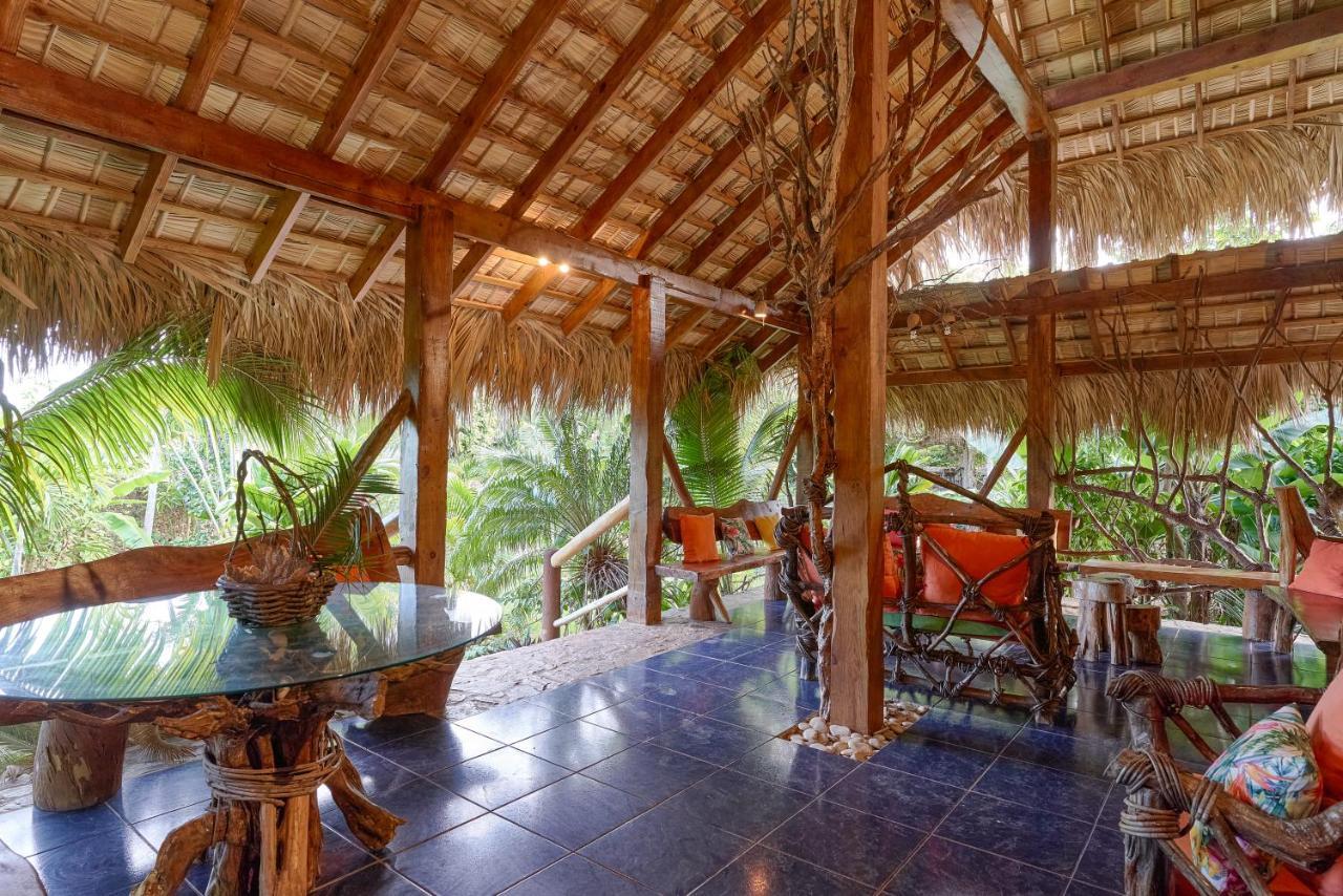 Chalet Tropical Hotel & Restaurant-Pizzeria Las Galeras Eksteriør bilde